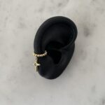 Cross Charm Cuff